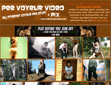 Tablet Screenshot of peevoyeurvideo.com